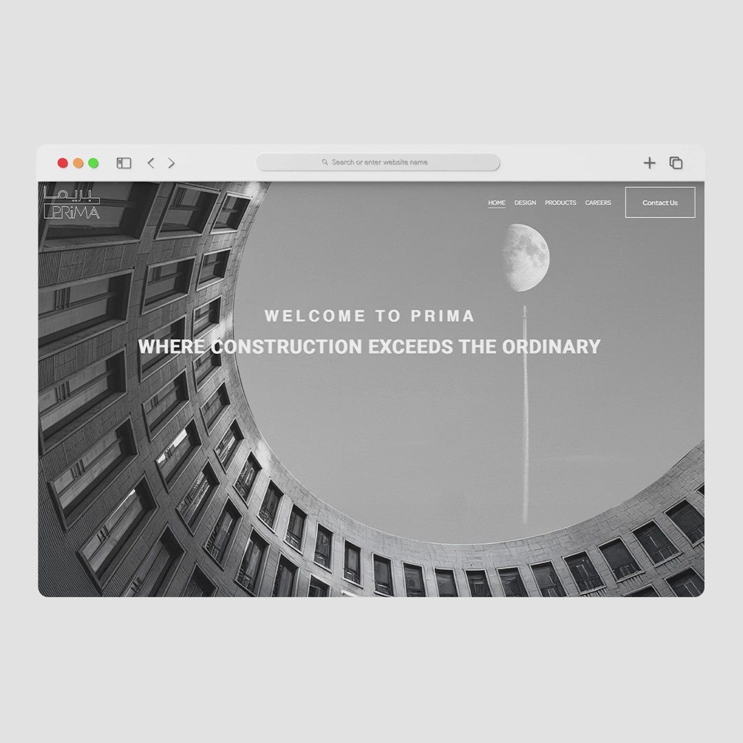 Prima Website 1
